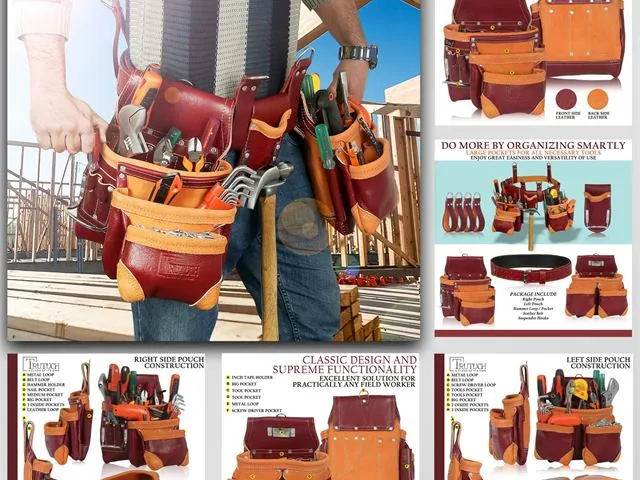 Amazon Premium Leather Tool Belt